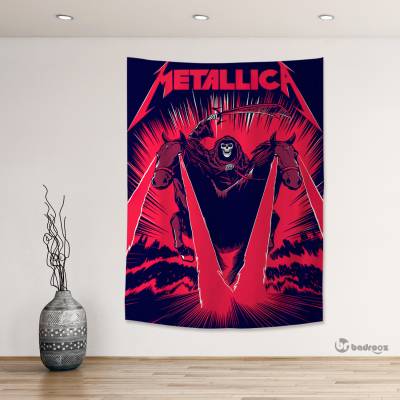 بک دراپ metallica artwork