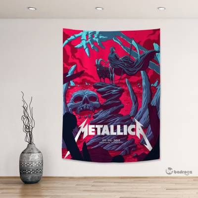 بک دراپ metallica artwork 2