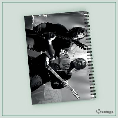 دفتر یادداشت slipknot 6