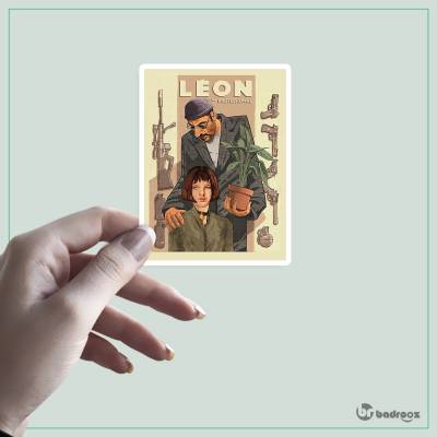 استیکر Leon 13