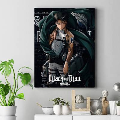 تابلو کنواس Attack on Titan levi 3