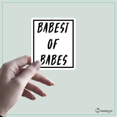 استیکر babest of babes