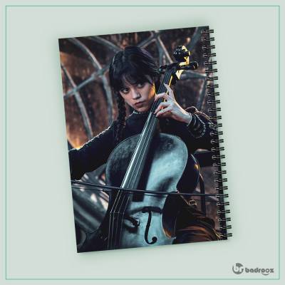 دفتر یادداشت wednesday cello pic