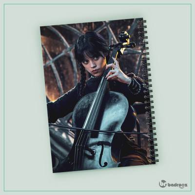 دفتر یادداشت wednesday cello pic