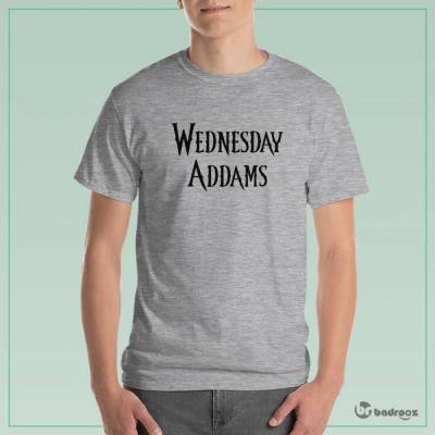 تی شرت مردانه wednesday text