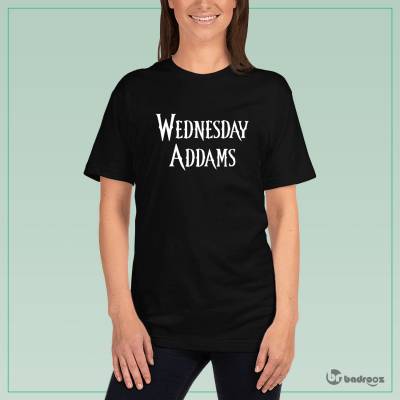 تی شرت زنانه wednesday text