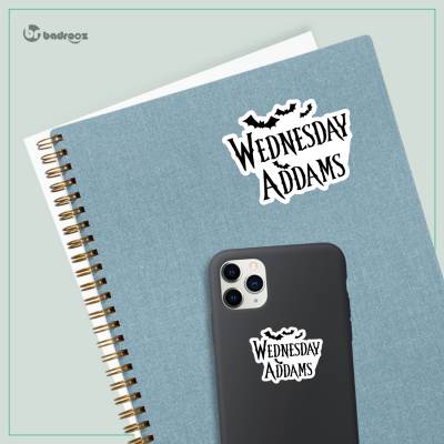 استیکر wednesday text