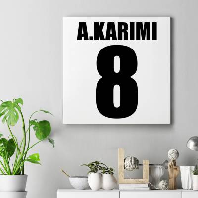 تابلو کنواس مربع ali karimi علی کریمی 2