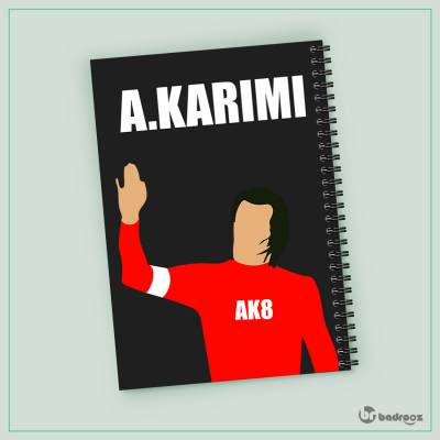 دفتر یادداشت ali karimi علی کریمی 4