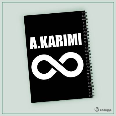 دفتر یادداشت ali karimi علی کریمی 8