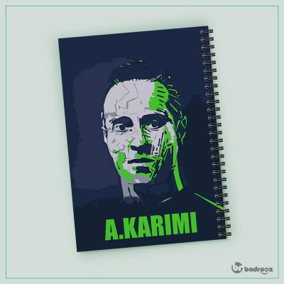 دفتر یادداشت ali karimi علی کریمی 10