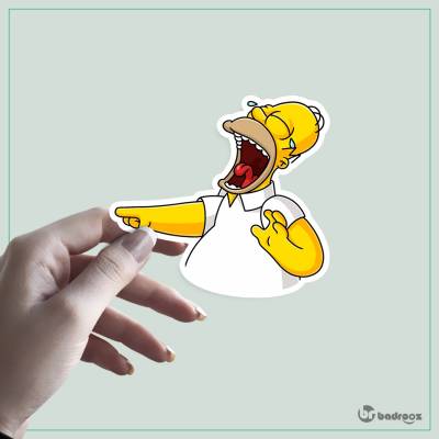 استیکر Simpsons 01