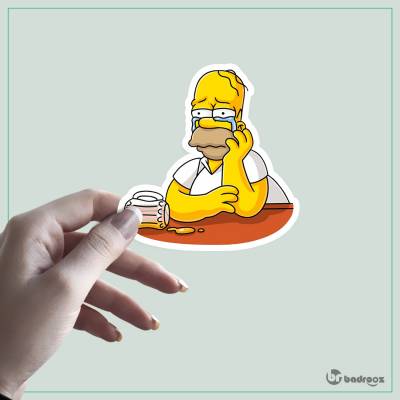 استیکر Simpsons 08