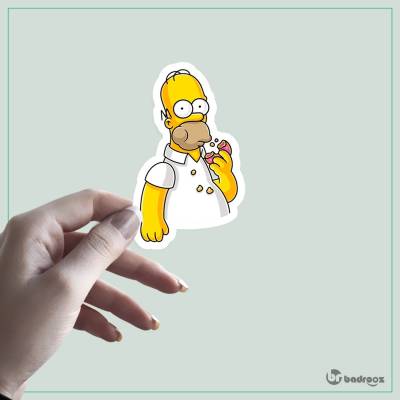 استیکر Simpsons 17