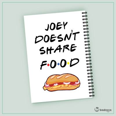 دفتر یادداشت joey doesnt share food (1)