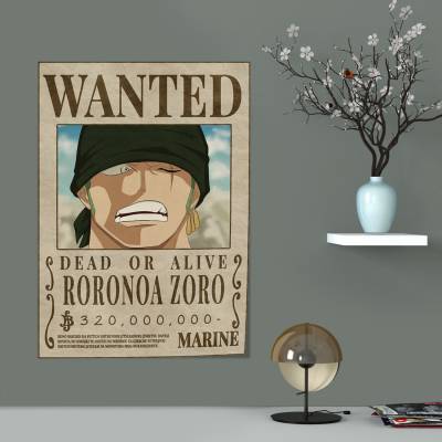 پوستر سیلک One piece - Zoro