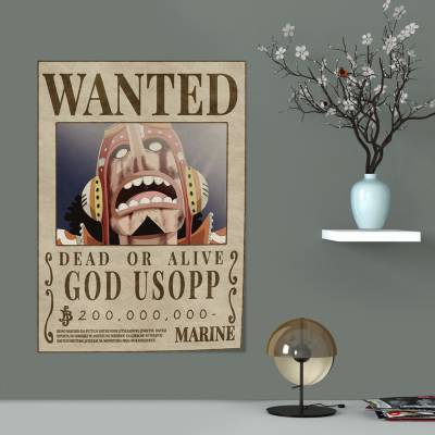 پوستر سیلک One piece - God Usopp