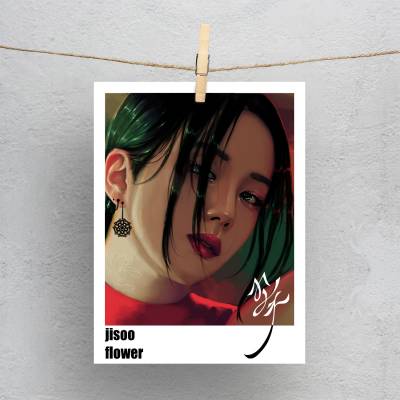 پولاروید jisoo flower