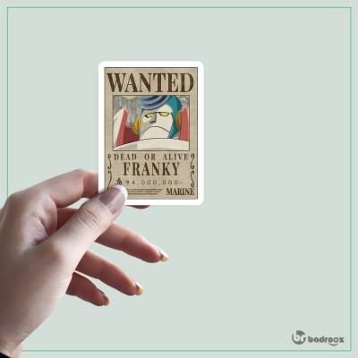 استیکر One piece - Franky