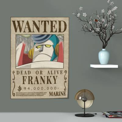 پوستر سیلک One piece - Franky