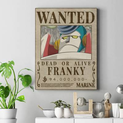 تابلو کنواس One piece - Franky