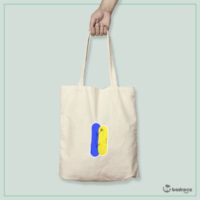 کیف خرید کتان minimal art4