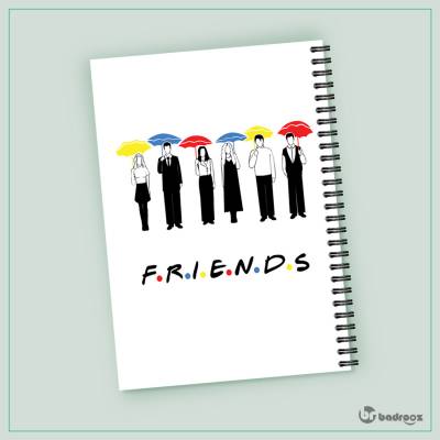 دفتر یادداشت Friends(دوستان)