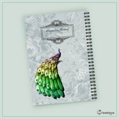 دفتر یادداشت طاووس افسانه‌ای