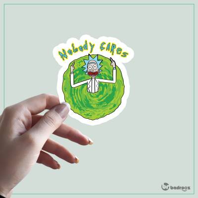 استیکر rick & morty(1)