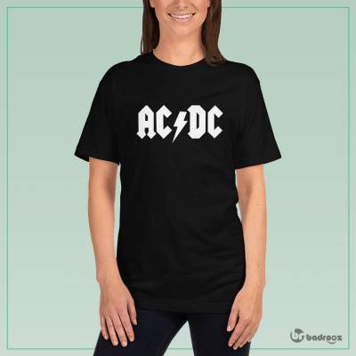 تی شرت زنانه ac dc