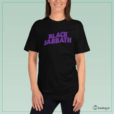تی شرت زنانه black sabbath بلک سبث