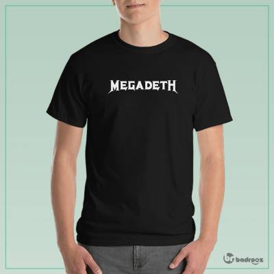 تی شرت مردانه megadeth مگادث