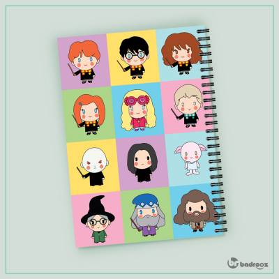 دفتر یادداشت Harry potter chibi 1