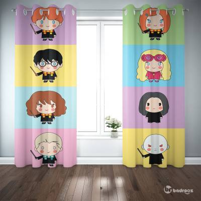 پرده پانچ Harry potter chibi 1