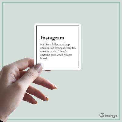 استیکر instagram اینستاگرام