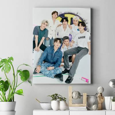 تابلو کنواس bts 45