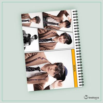 دفتر یادداشت BTS SUGA 4