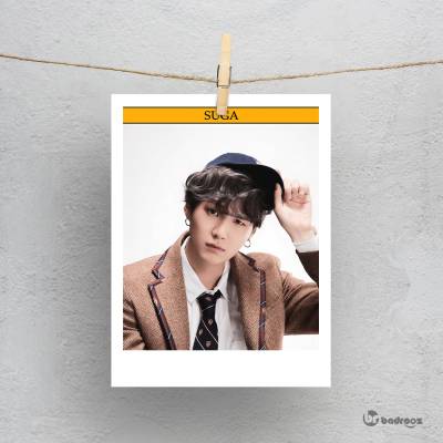 پولاروید BTS SUGA 4