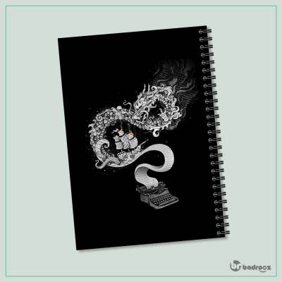 دفتر یادداشت white dragon