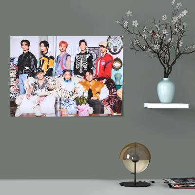 پوستر سیلک stray kids 5 star