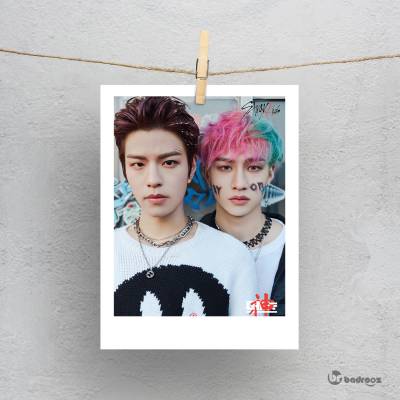 پولاروید Stray Kids Go  Bang Chan Seungmin