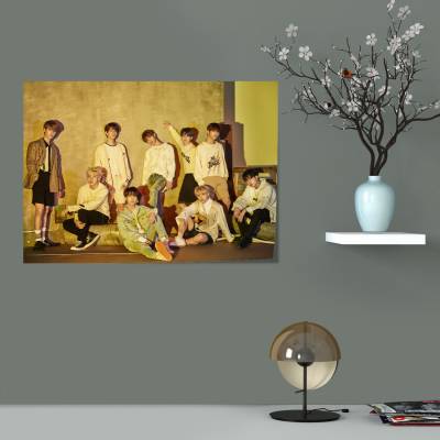 پوستر سیلک stray kids cle yellow wood all
