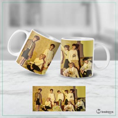 ماگ  stray kids cle yellow wood all
