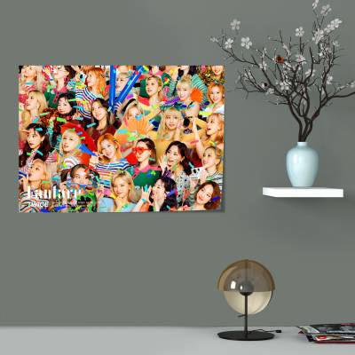 پوستر سیلک twice fanfare