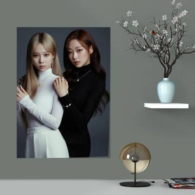 پوستر سیلک aespa giselle winter