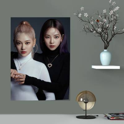 پوستر سیلک aespa ningning karina