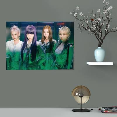 پوستر سیلک aespa girls