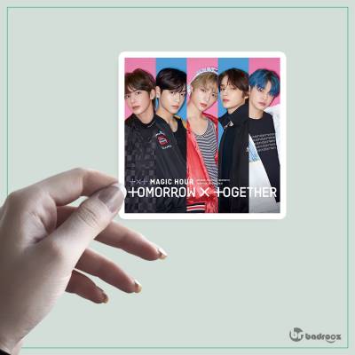 استیکر txt magic hour