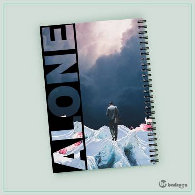 دفتر یادداشت Alone