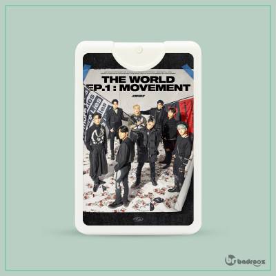 عطرجیبی ateez the world